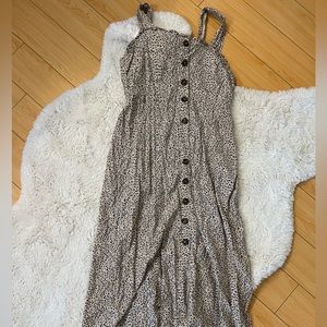 Target leopard maxi sun dress